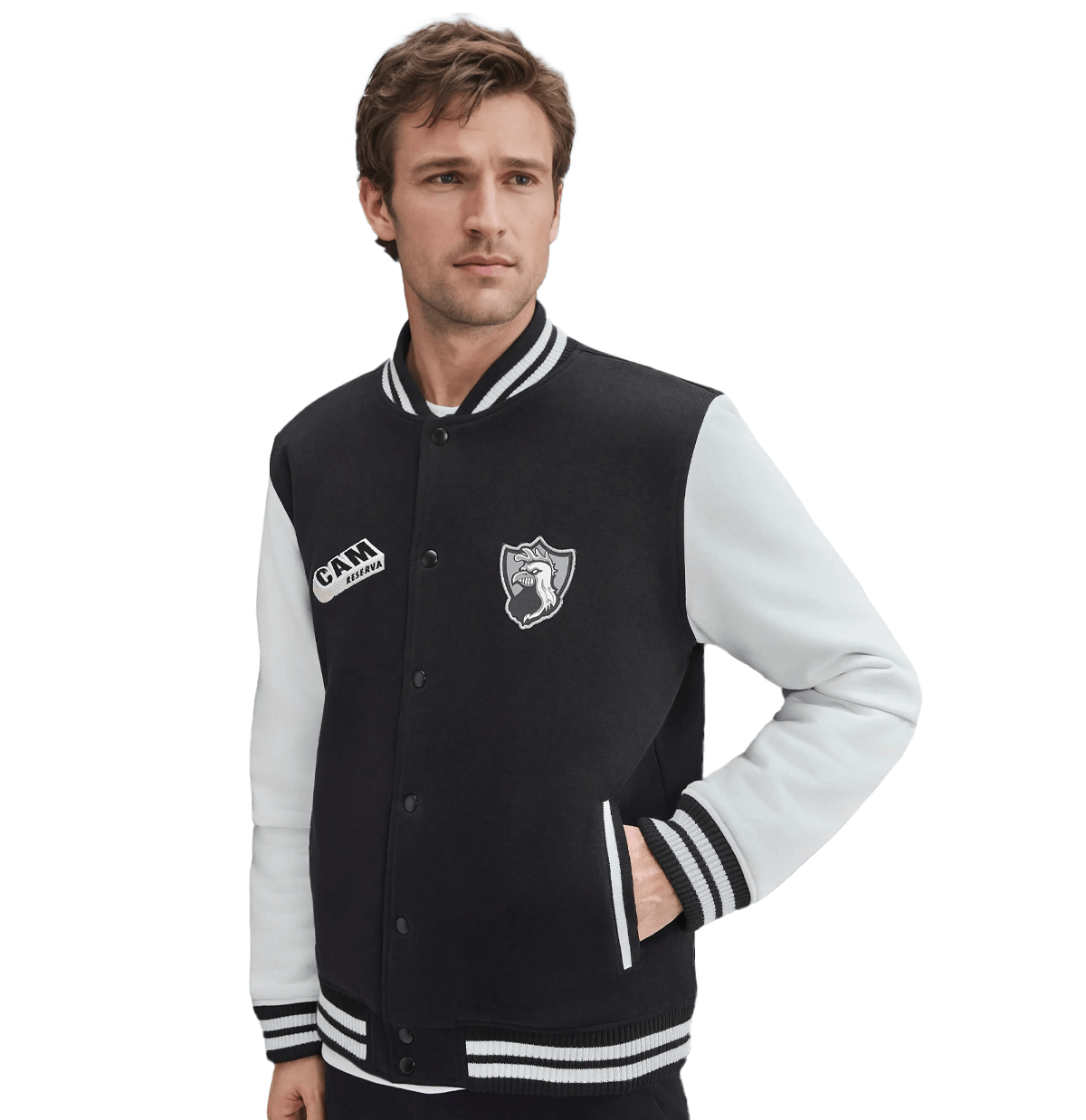 Miniatura Jaqueta Varsity Reserva Atlético Mineiro G