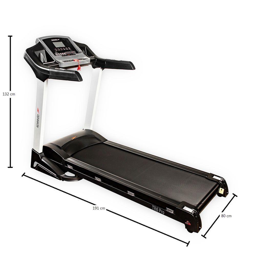 Miniatura Esteira Ergométrica Speedo Tr6 Residencial 220v