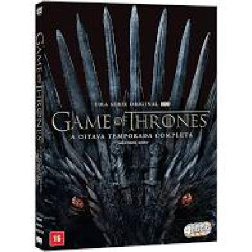 Miniatura Game Of Thrones Temporada 8 DVD 4 Discos 2019 Aventura