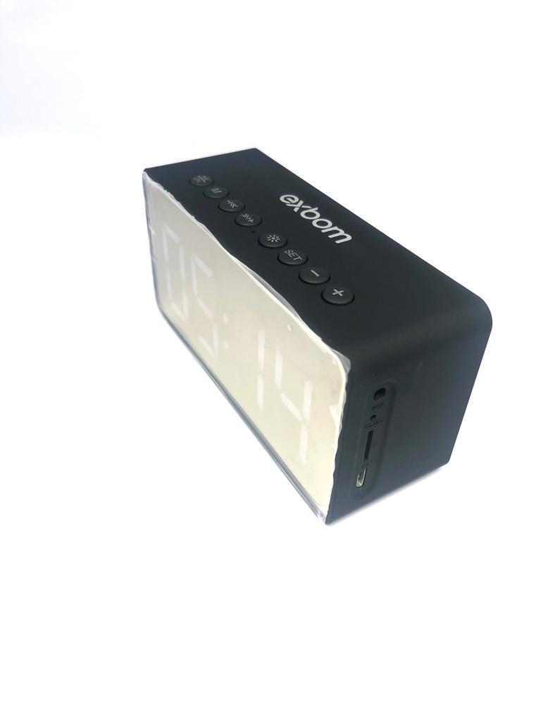 Miniatura Despertador Multimídia Preto Bluetooth Cs-Mt6Bt Top
