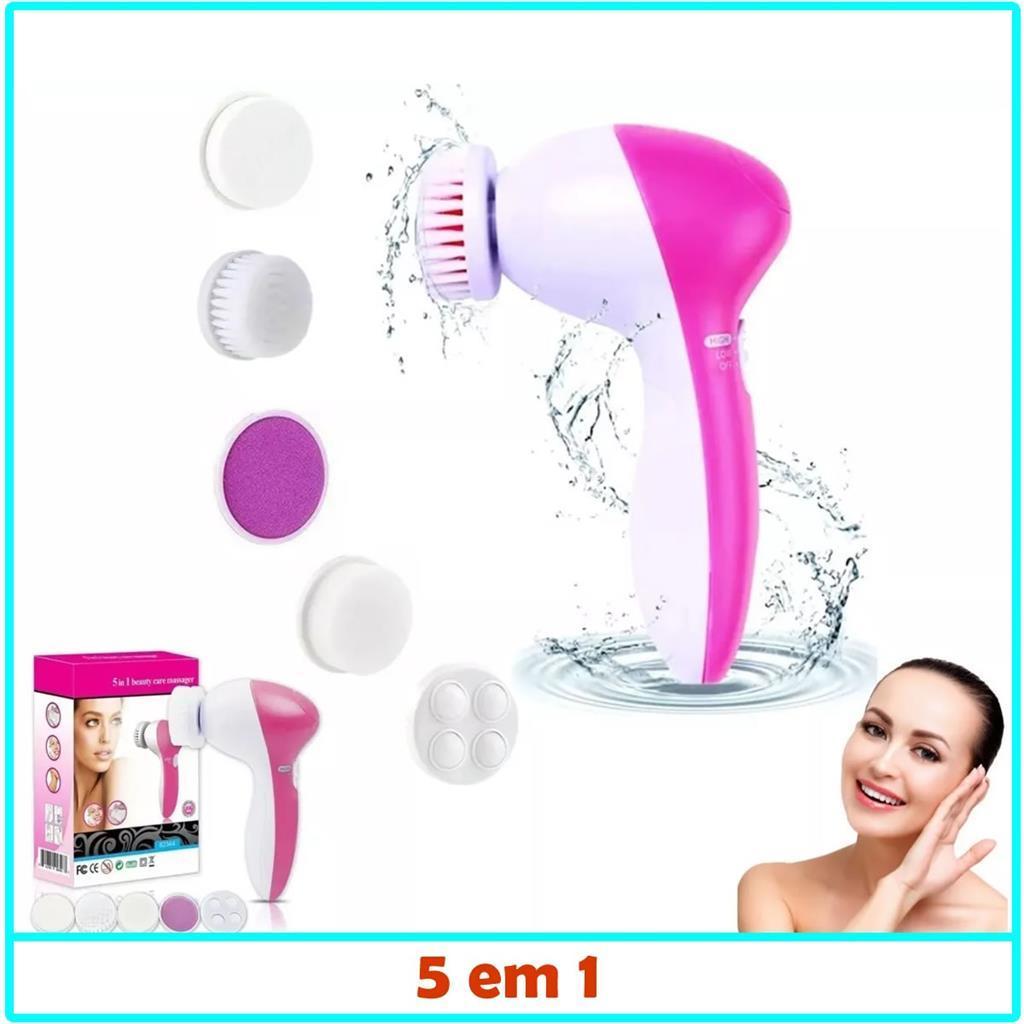 Miniatura Escova Limpeza De Pele Facial Corporal Aparelho Portátil Top