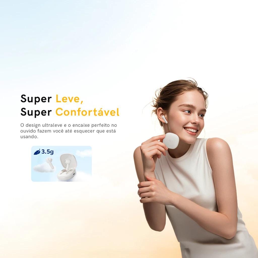 Miniatura Fone De Ouvido Qcy Air Anc T41 Bluetooth 5.4 Anc - E10 T20