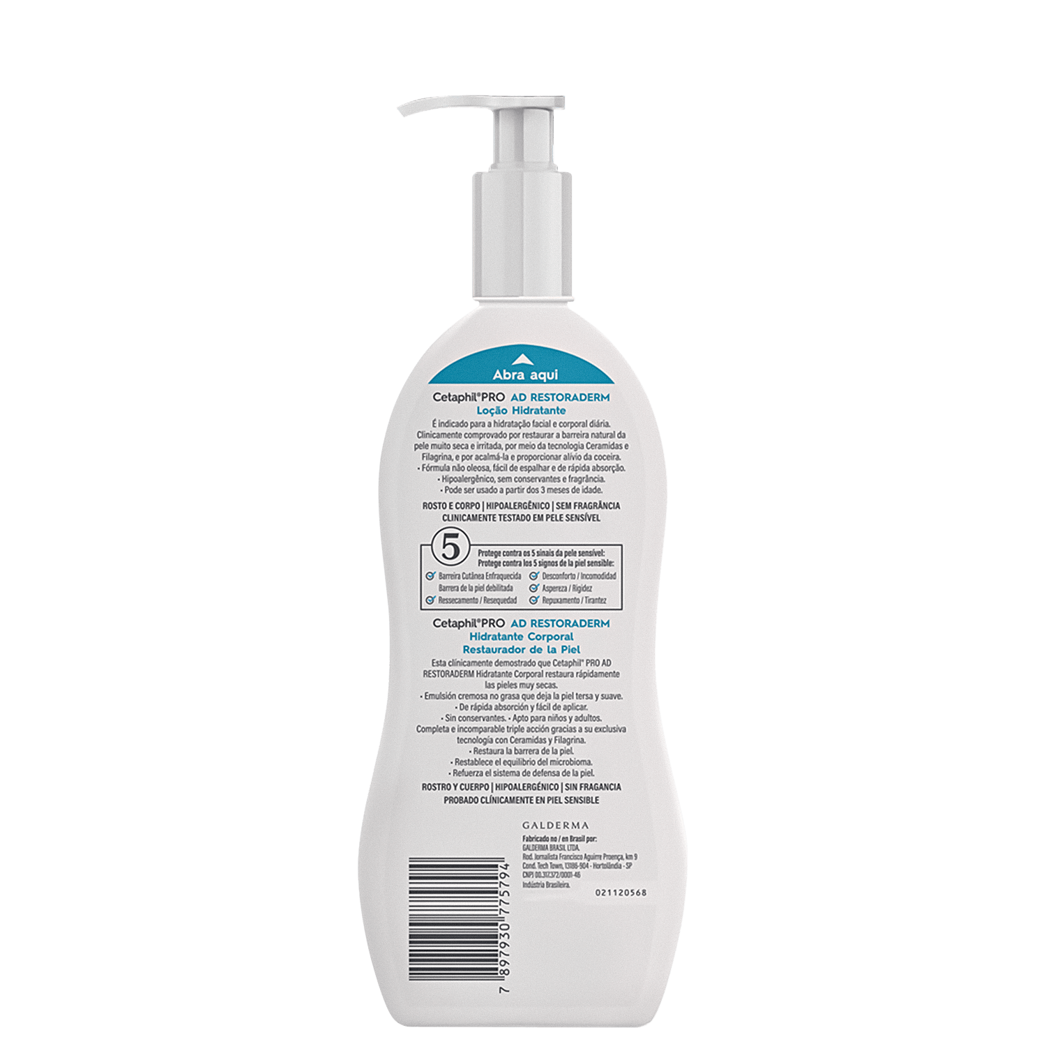 Cetaphil Pro AD Restoraderm - Loção Hidratante 295ml