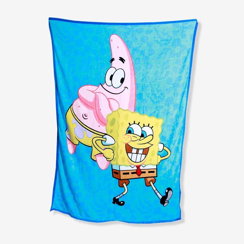 Miniatura Kit Manta Com Balde Bob Esponja