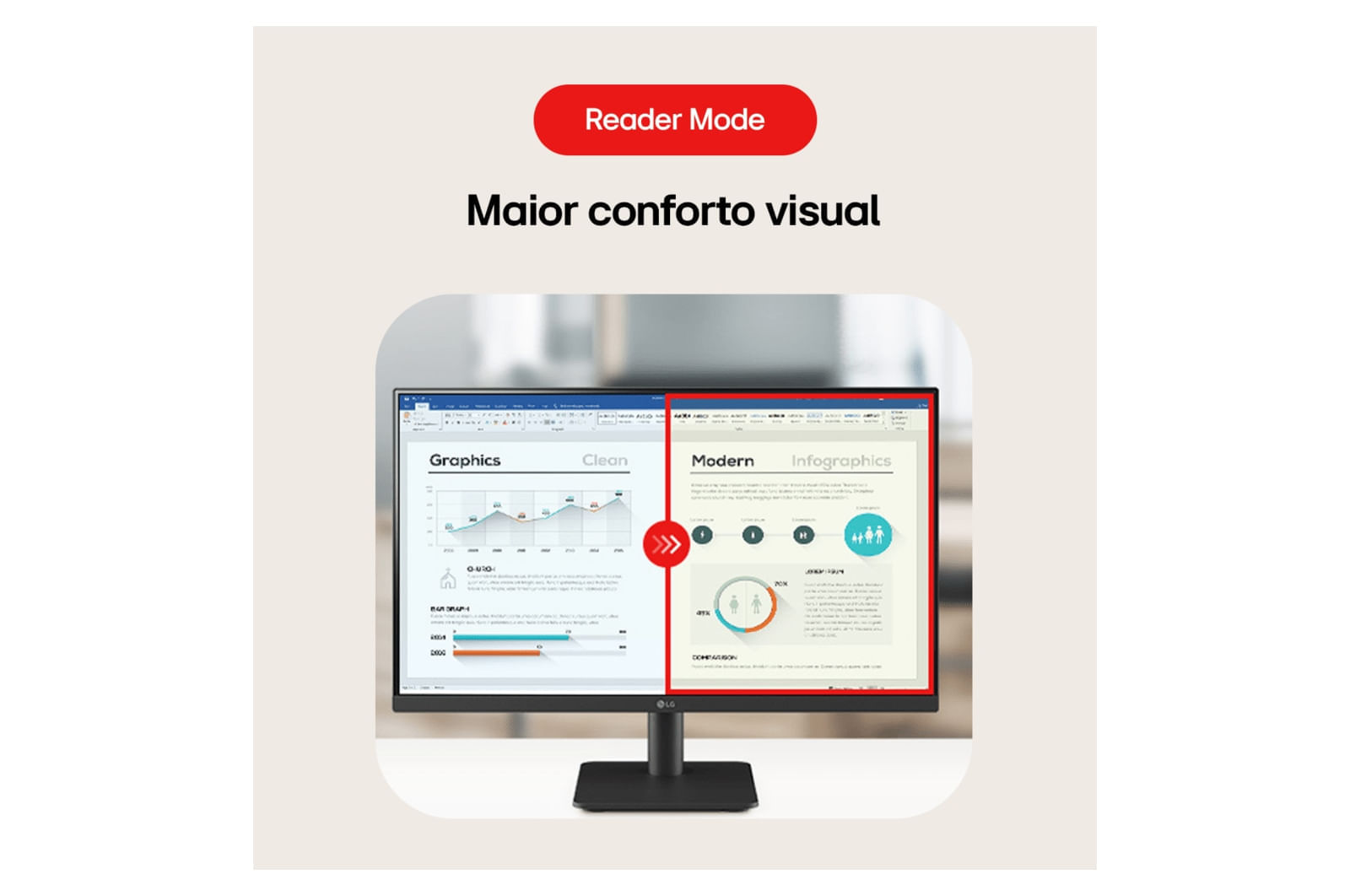 Miniatura Monitor LG 24” IPS, Full HD, 100Hz, HDMI, Ajuste de Inclinação - 24MS500-B