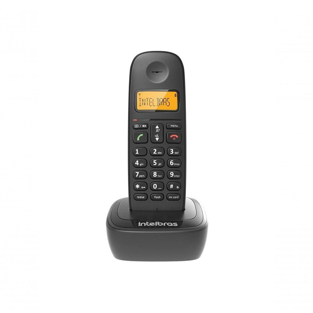 Miniatura Telefone Sem Fio Intelbras Ts 2510 Id Preto 4122510