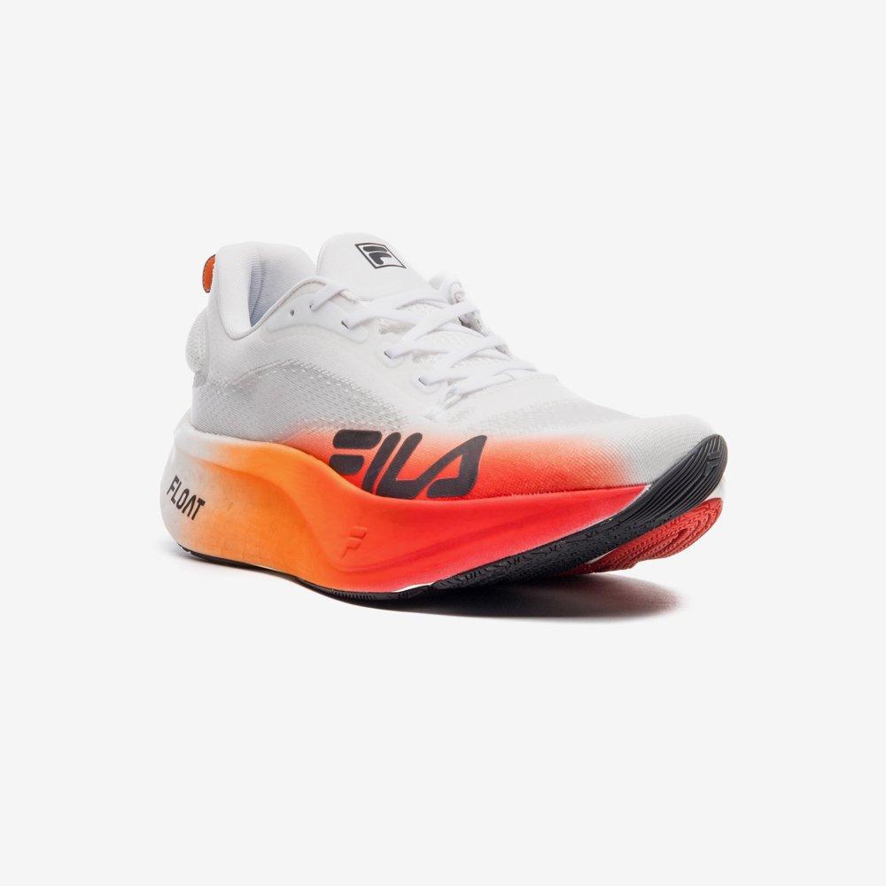 Miniatura Tênis Fila Float Maxxi 2 Pro Feminino Branco/Laranja 37 - BRANCO/LARANJA/VERMELHO