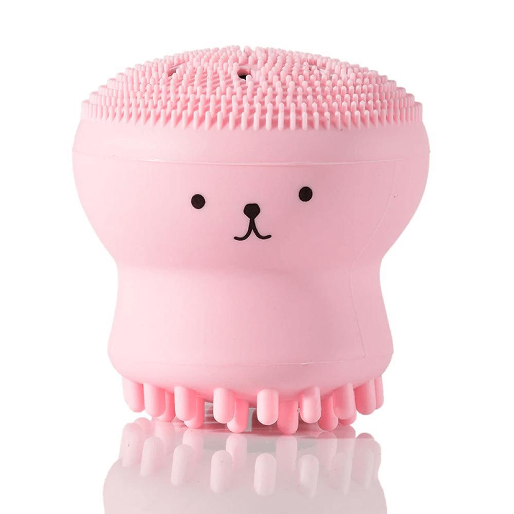 Miniatura Esponja De Limpeza Facial Esfoliante Massageador Rosto Polvo