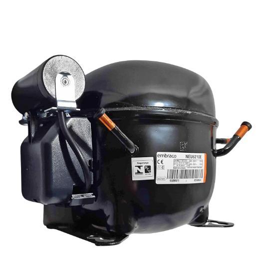 Miniatura Motor Compressor Aspera 1/2 Hp Neu6210E Gás R22 Embraco 220V