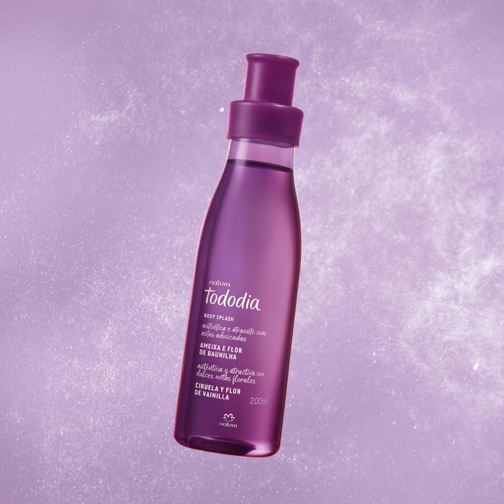 Miniatura Body Splash Tododia Ameixa e Flor de Baunilha Feminino 200ml