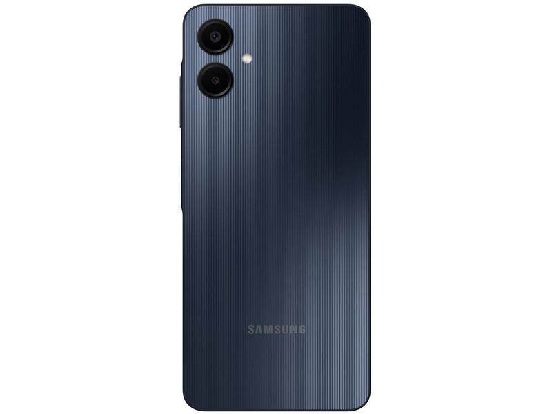 Smartphone Samsung Galaxy A06 128GB 4GB RAM Azul Escuro 6,7" Câm. Dupla + Selfie 8MP