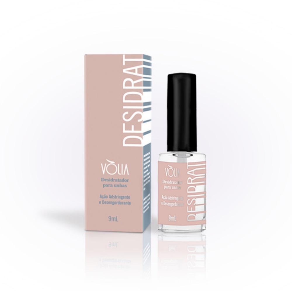 Miniatura Kit Preparação Unha Em Gel Higienizante 350Ml Sache Volia