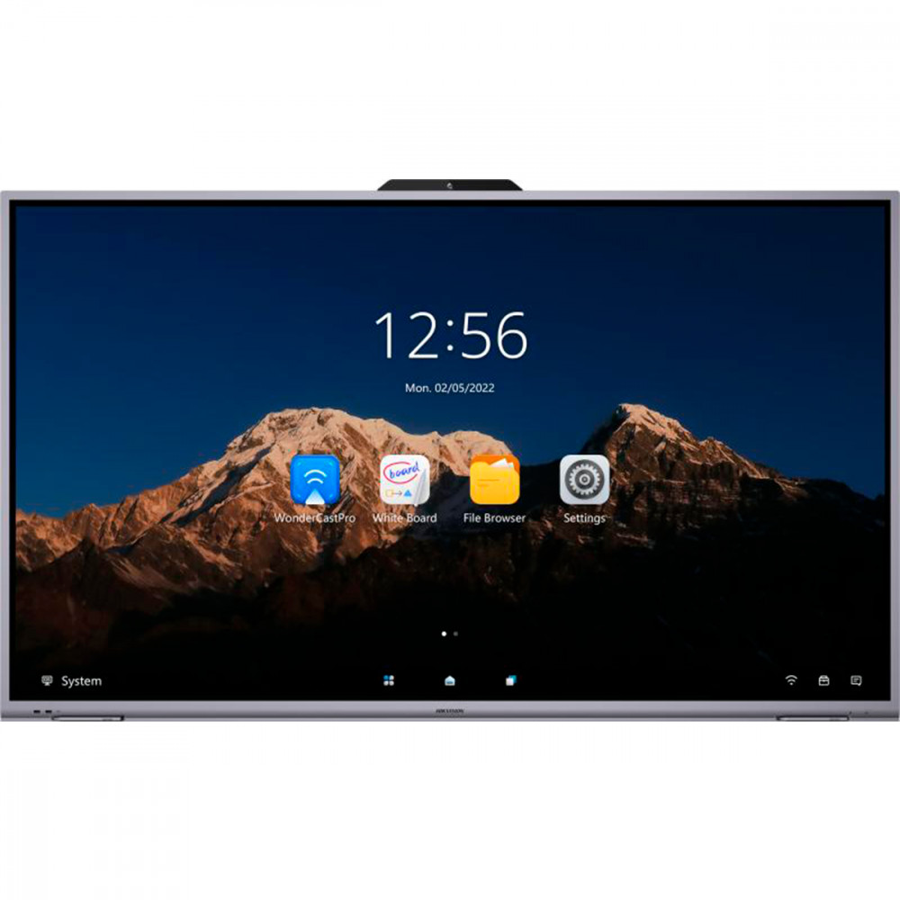 Miniatura Painel Touch 86 Hikvision 4K Bluetooth 8MP