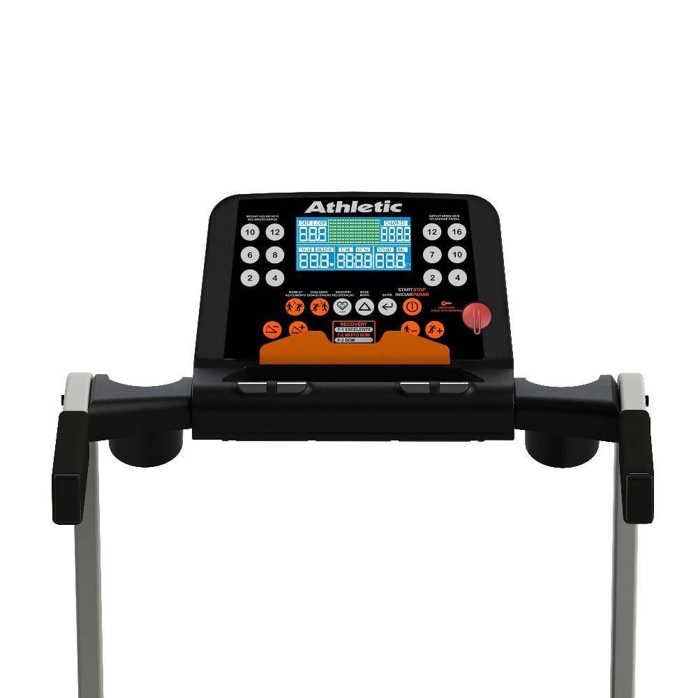 Miniatura Esteira Athletic Magnetron 5500TMotor 5.0 HPM até 130 kg 127V Cinza 03944