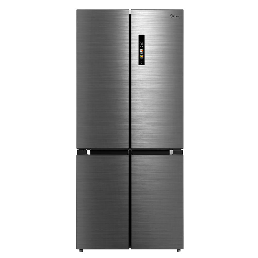 Miniatura Refrigerador Inverse Midea de 04 Portas Frost Free com 474 Litros Inox - MDRF691FGD463