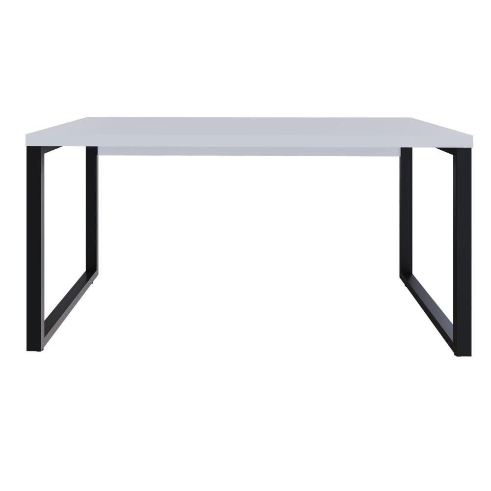 Miniatura Escrivaninha Yon Diretor 150x70x75 Branco/Preto