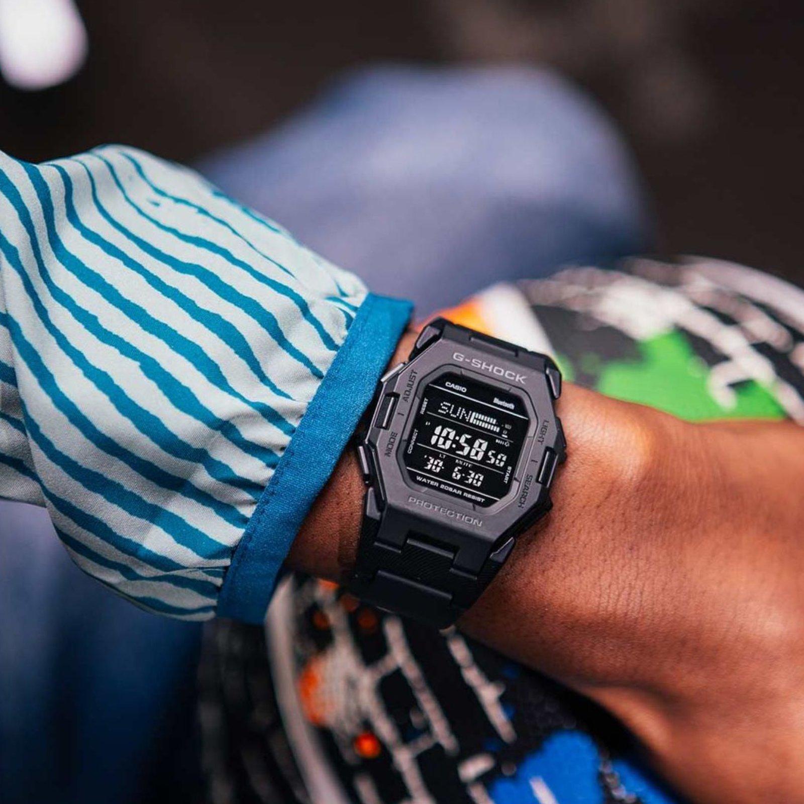 Miniatura Relógio Casio G-Shock Gd-B500-1Dr Bluetooth