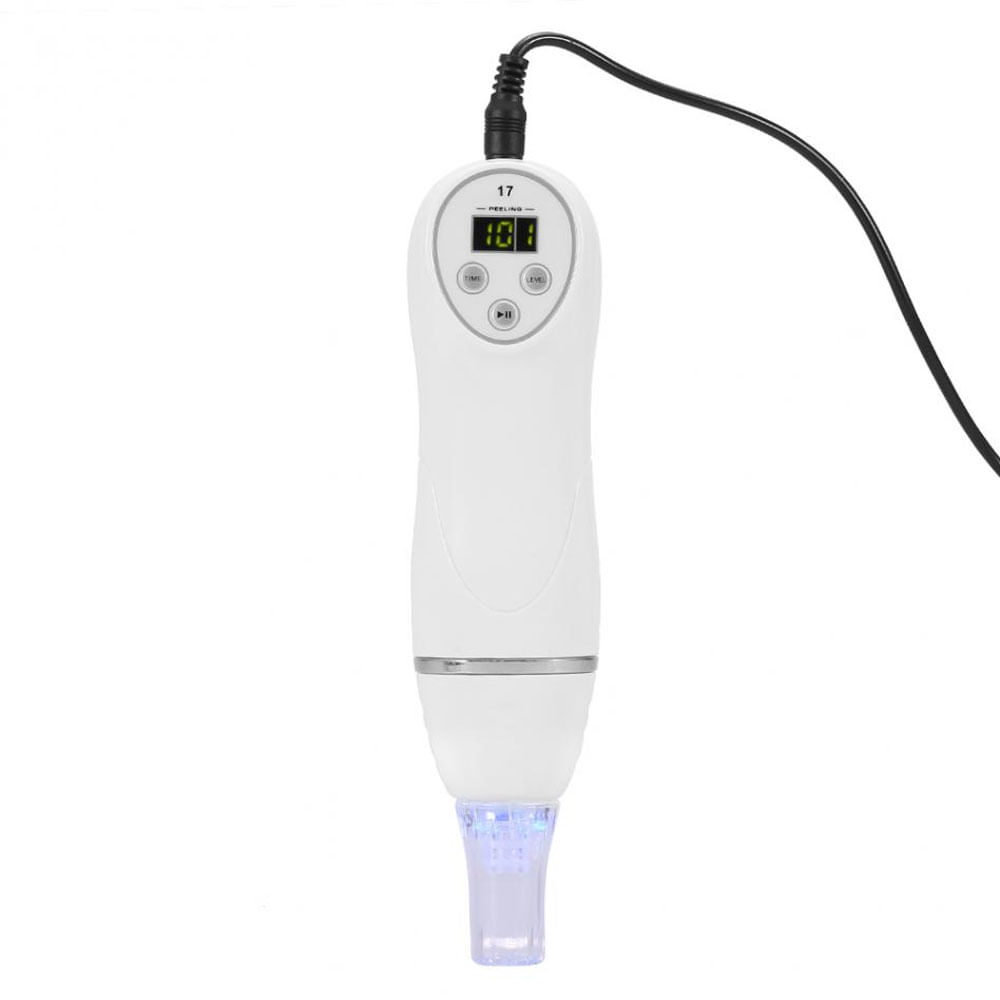 Miniatura Peeling Diamante Vácuo Portátil Dermo Abrasivo Bivolt Sc