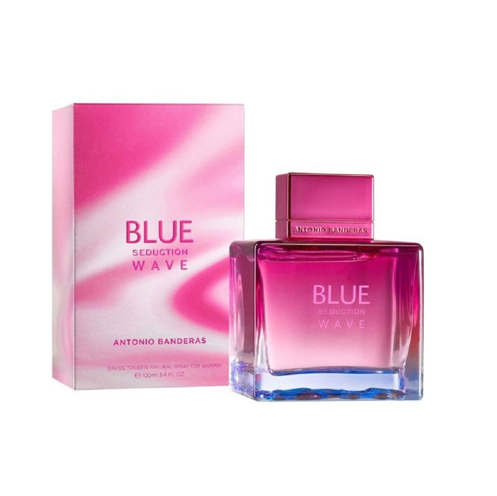 Miniatura Colônia Importada Antônio Bandeiras Blue Seduction Wave Feminino Edt 100ml