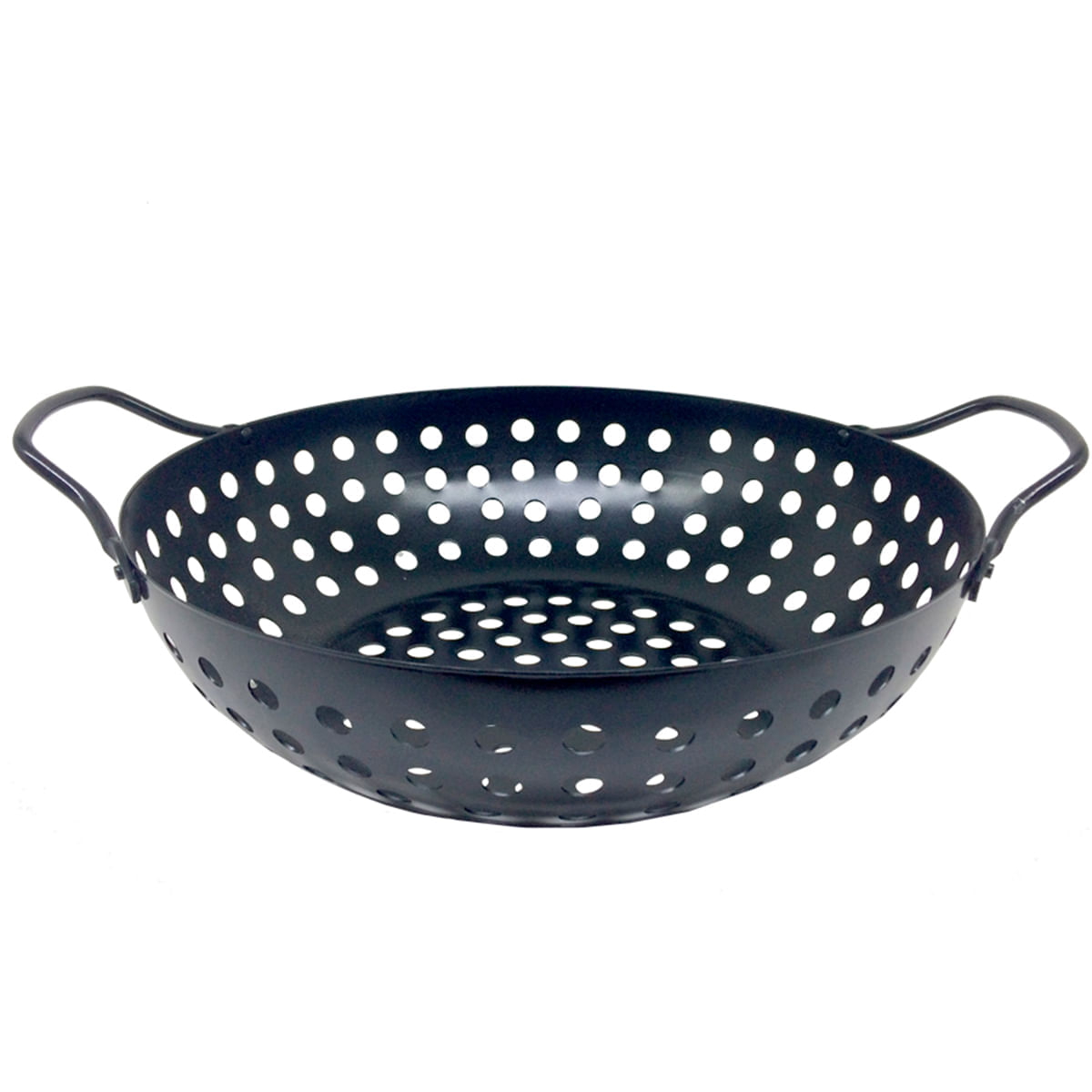 Miniatura Assadeira Wok Prana Antiaderente 28cm Grill&Pizza