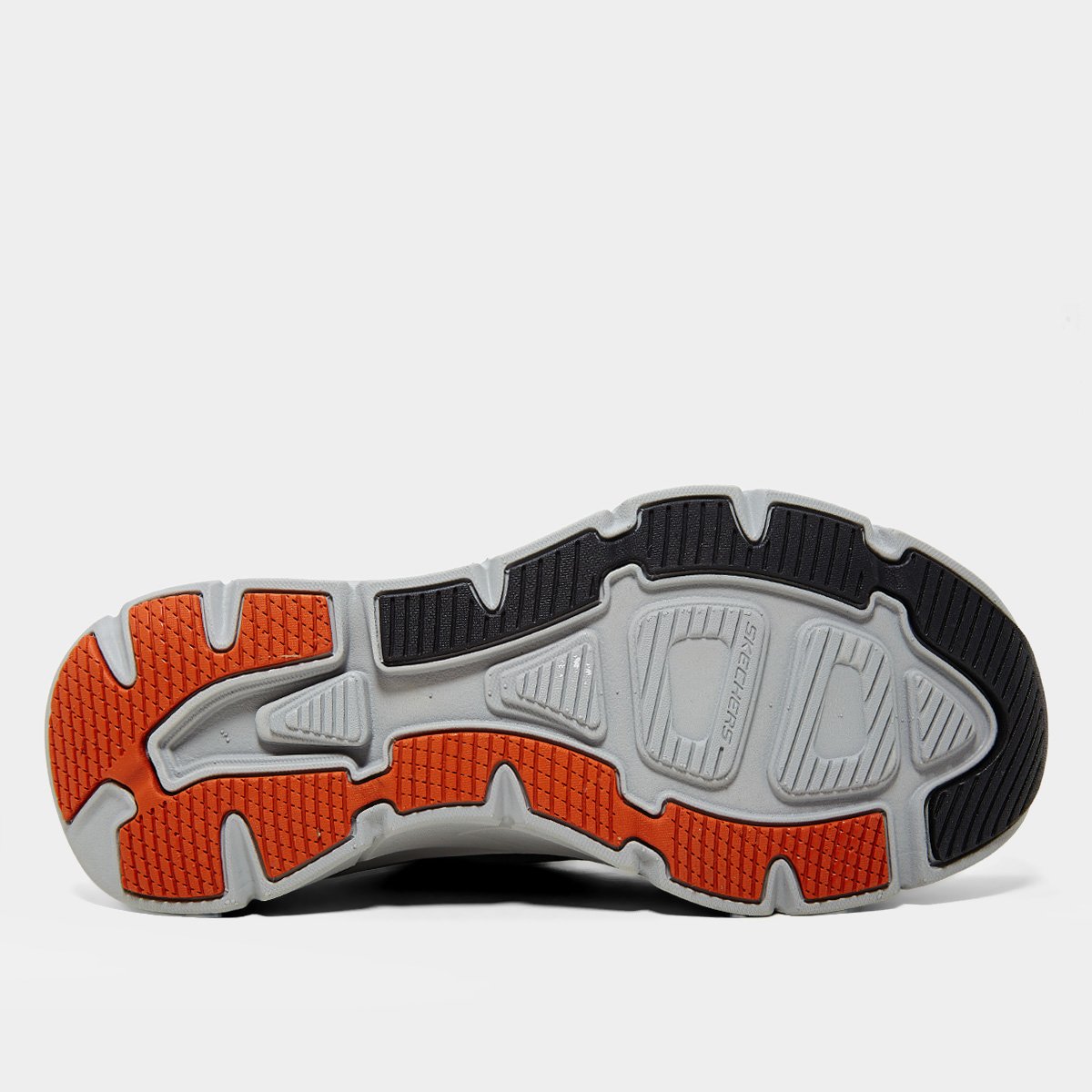 Miniatura Tênis Skechers D'Lux Walker 2.0 S Masculino Azul+Laranja - 39