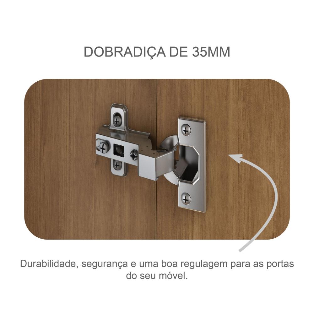 Guarda Roupa Casal MDF 6portas 6gavetas Reno Guarda Roupa 6 Portas 6 Gavetas Reno Novo Horizonte Cumaru Fendi