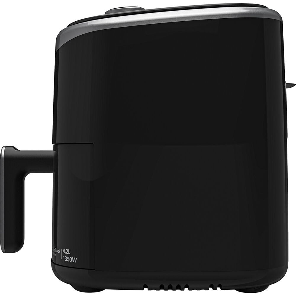 Fritadeira Air Fryer 4,2 Litros Cadence Delicook Fryer FRT420 Preto - 110V