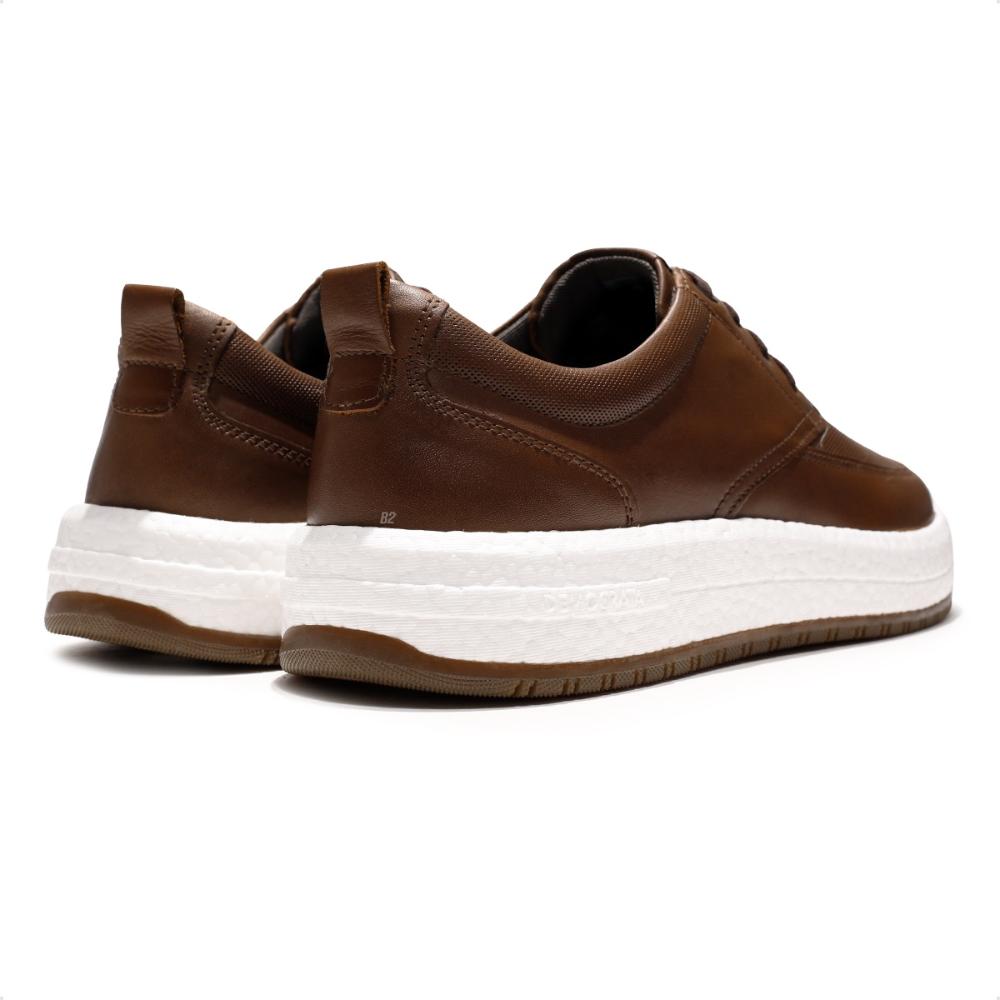Miniatura Sapatênis Democrata Drake Pulse Casual Masculino Marrom / Cobre - 37