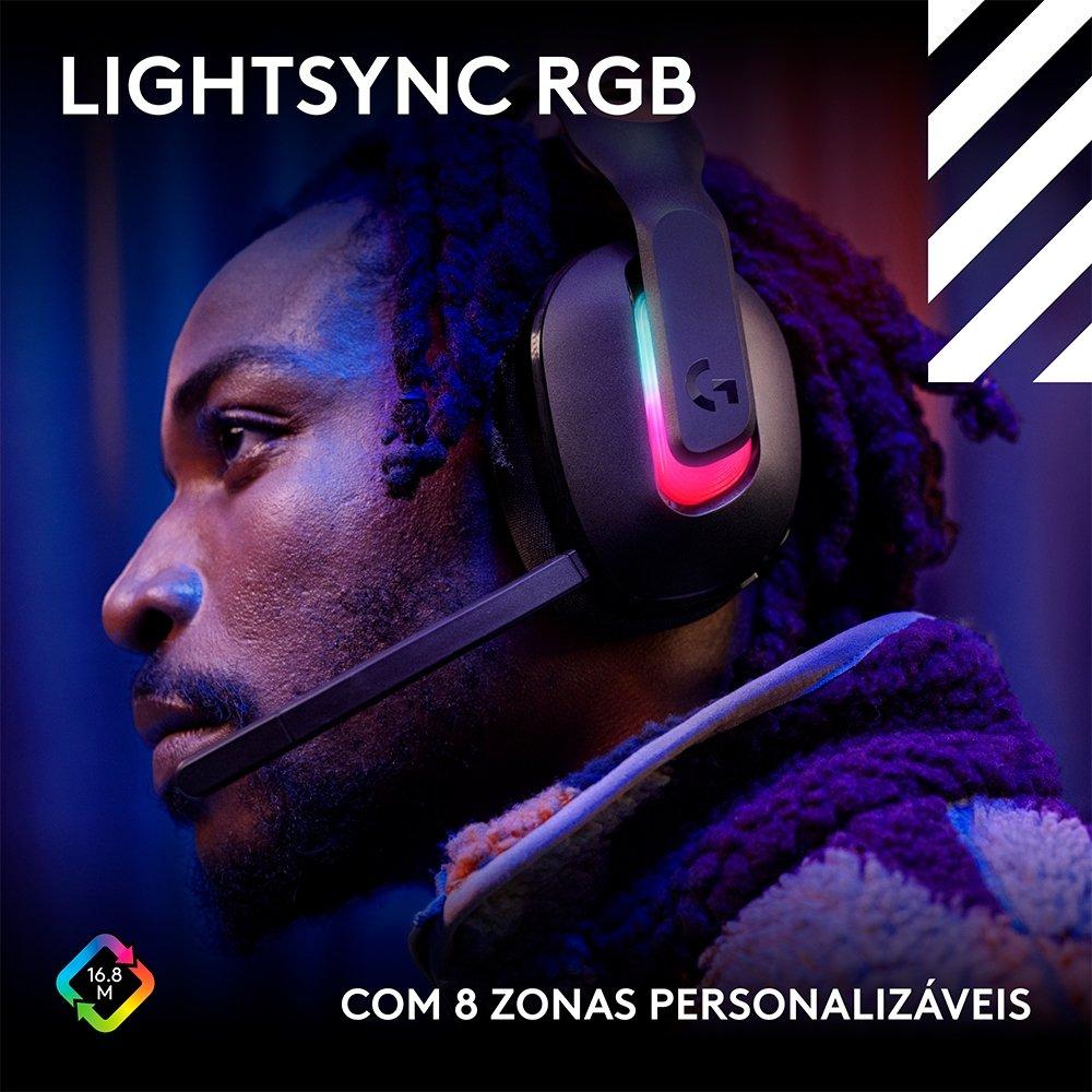 Headset Gamer Sem Fio Logitech G Astro A20 X LIGHTSPEED - Preto - 939-002246