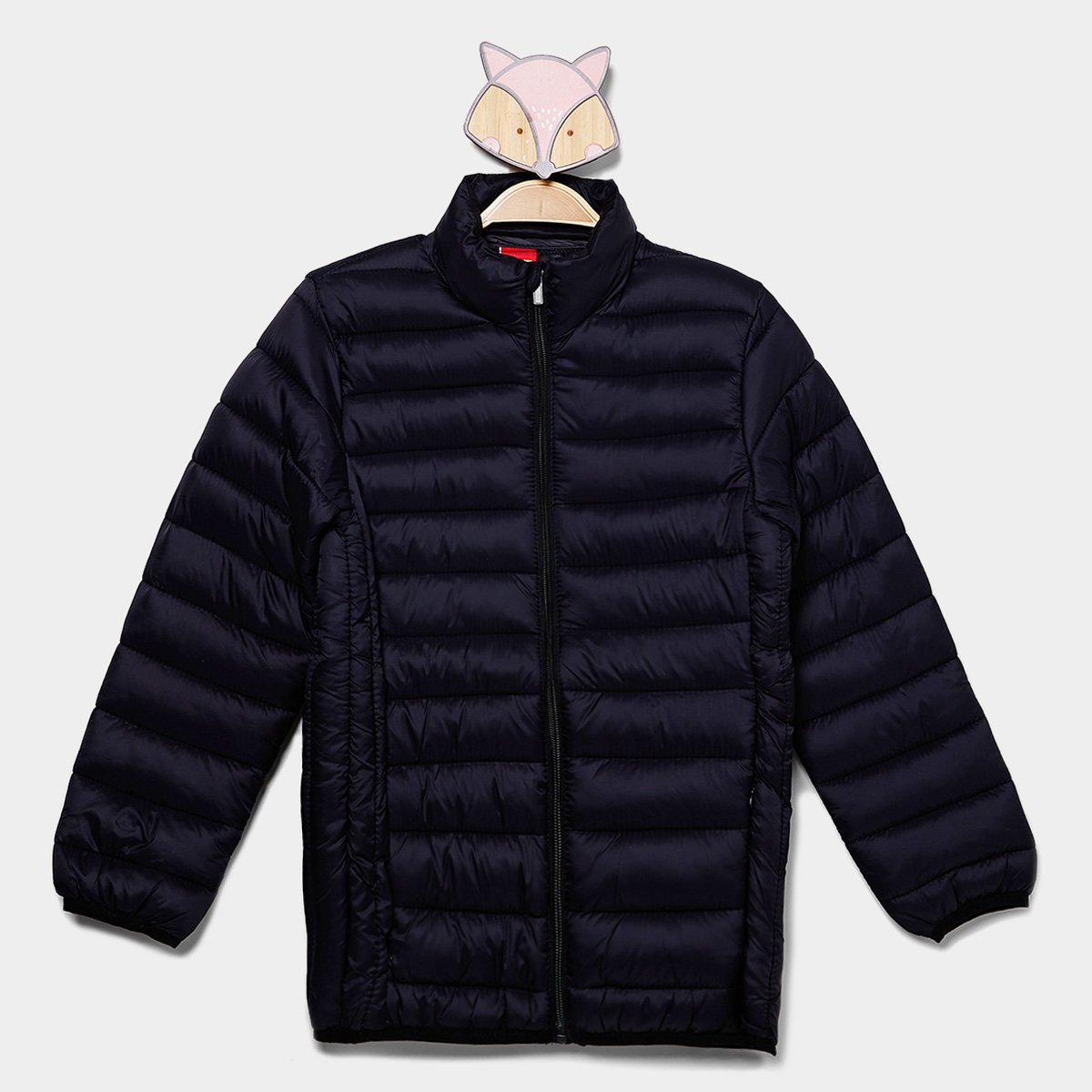 Miniatura Jaqueta Infantil Kyly Menina Preto - 14A
