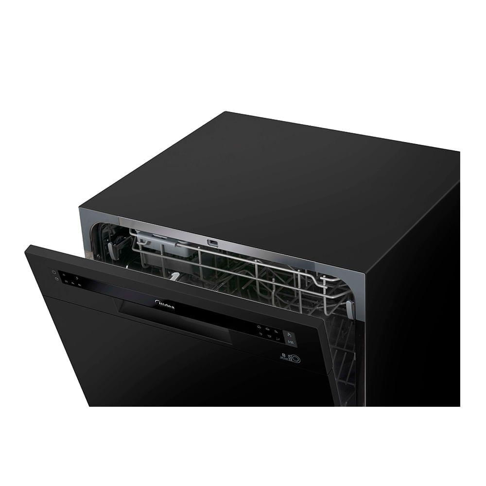Lava Louças 8 Serviços Midea Cor Preta Dwa08p2 - 220v