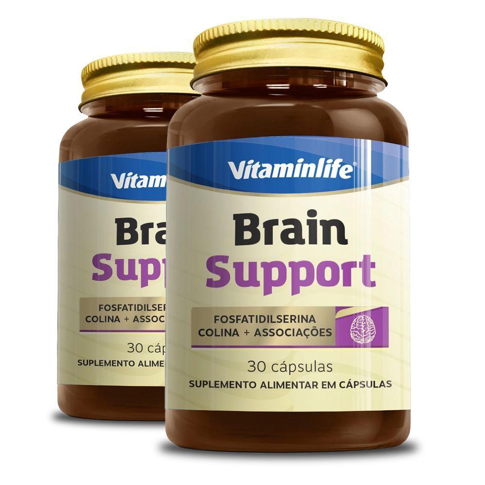 Miniatura Kit 2 Brain Support Vitaminlife 30 Cápsulas