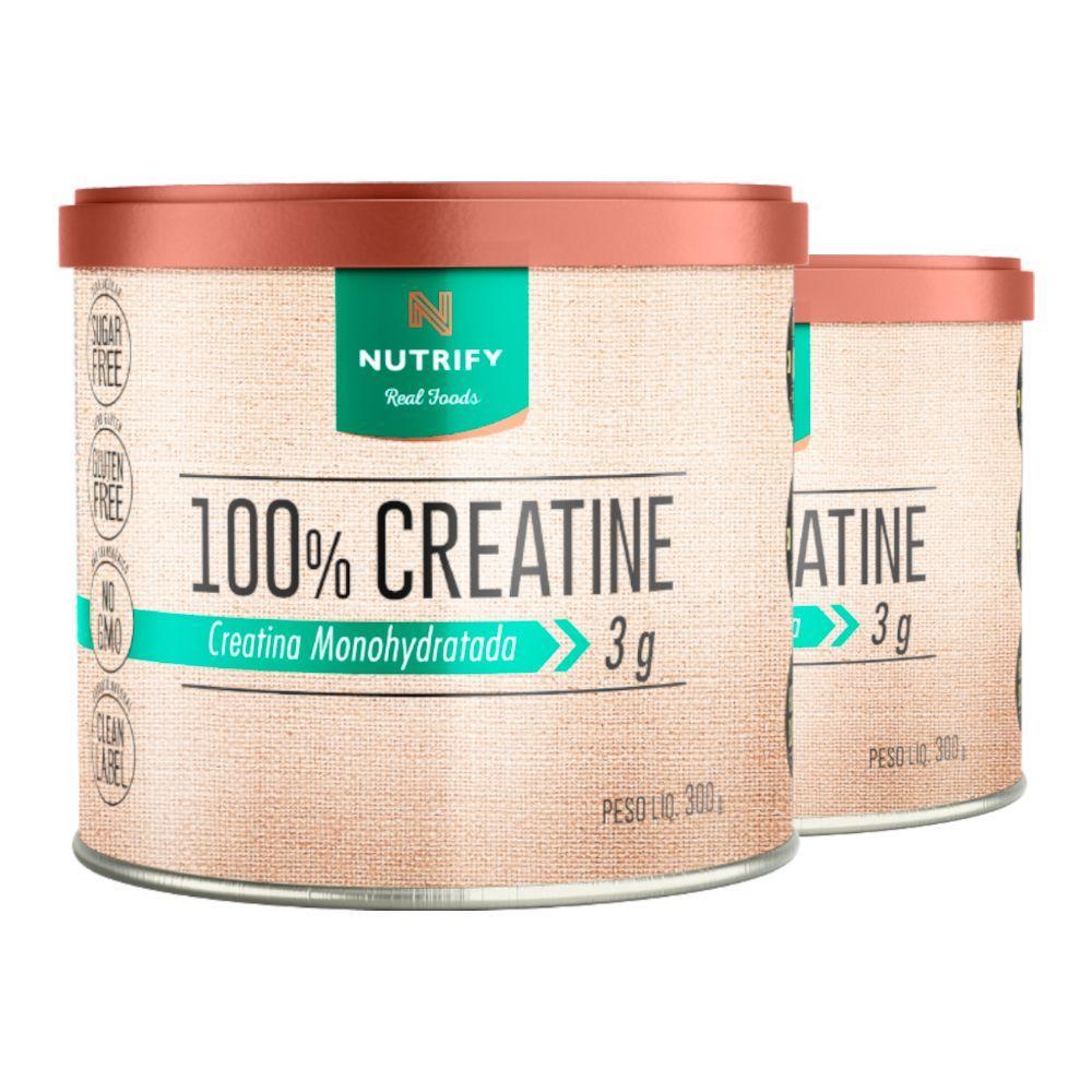 Miniatura Kit 2 Creatine 100% Creatina Monohidratada Nutrify 300g