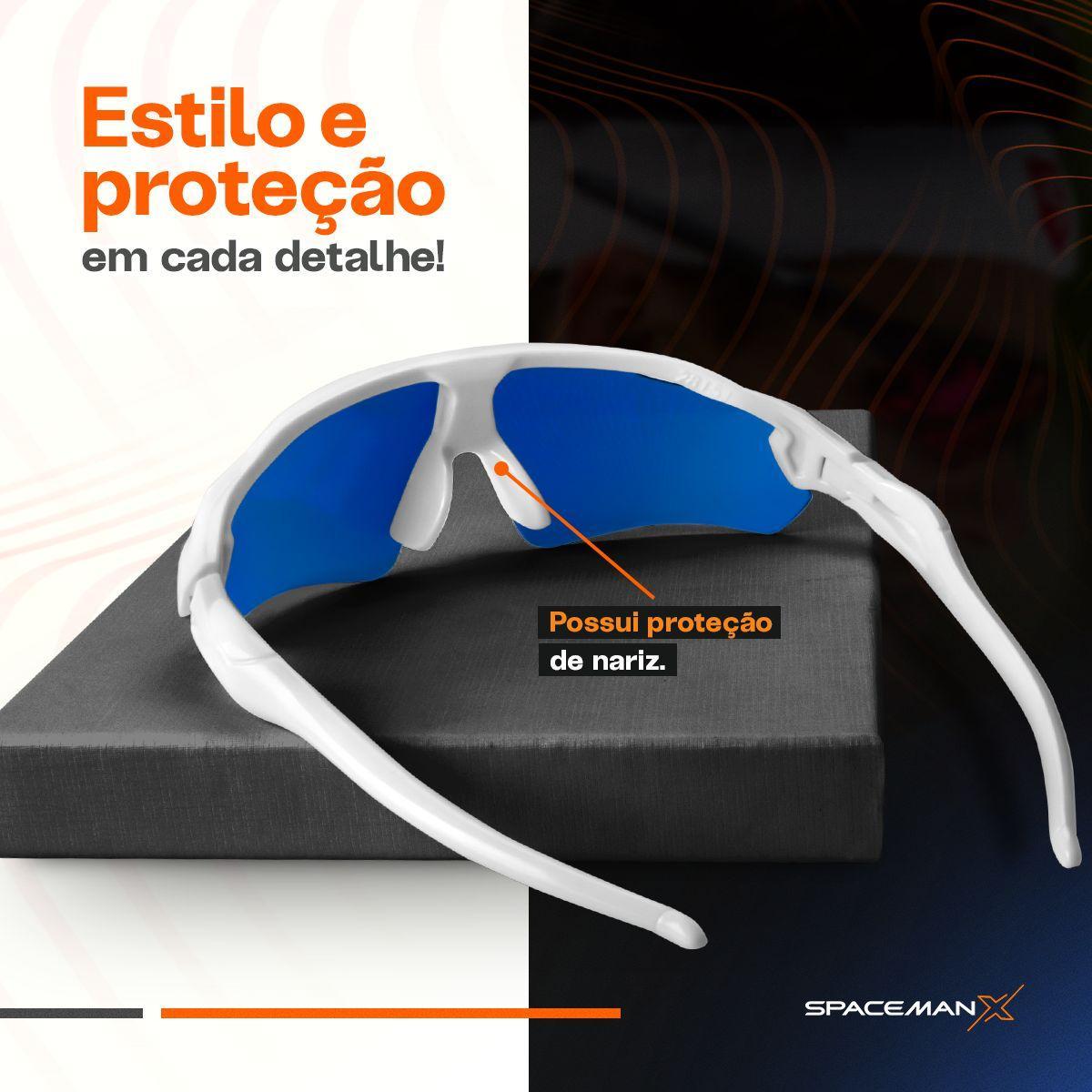 Óculos Proteção Uv400 Corrida Bike Ciclismo Esportivo + Case