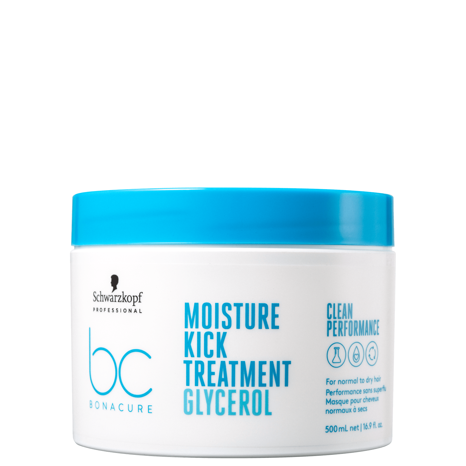 Miniatura Schwarzkopf Professional BC Bonacure Clean Performance Moisture Kick - Máscara Capilar 500ml