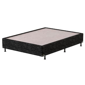 Cama Box de Casal Probel Guarda Costas Premium Extra Firme Espuma D20, 28 e 33 60x138x188cm - Branco/Preto