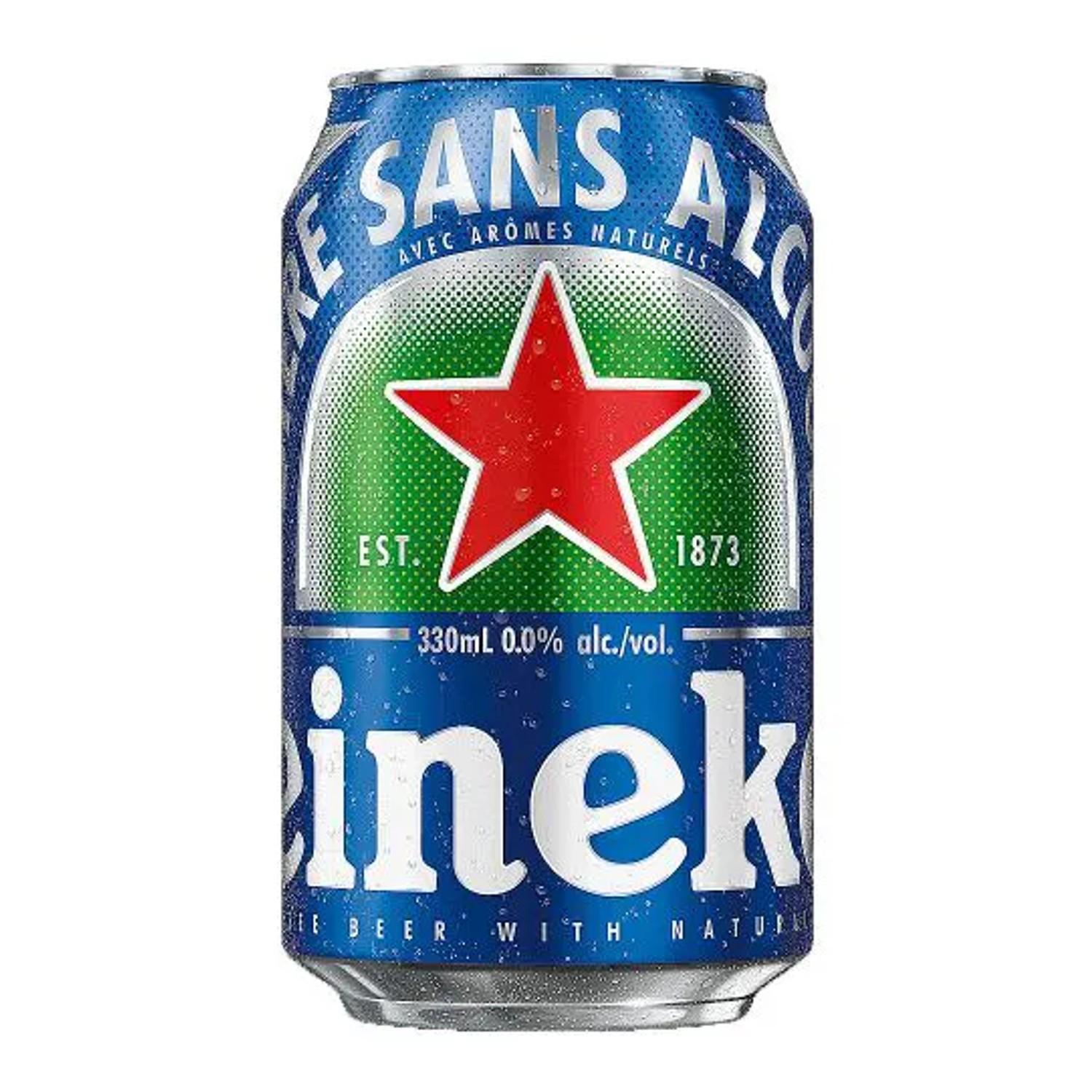 Miniatura Caixa Com 12Und Cerveja Heineken Sem Álcool 0,0% Lata 350Ml