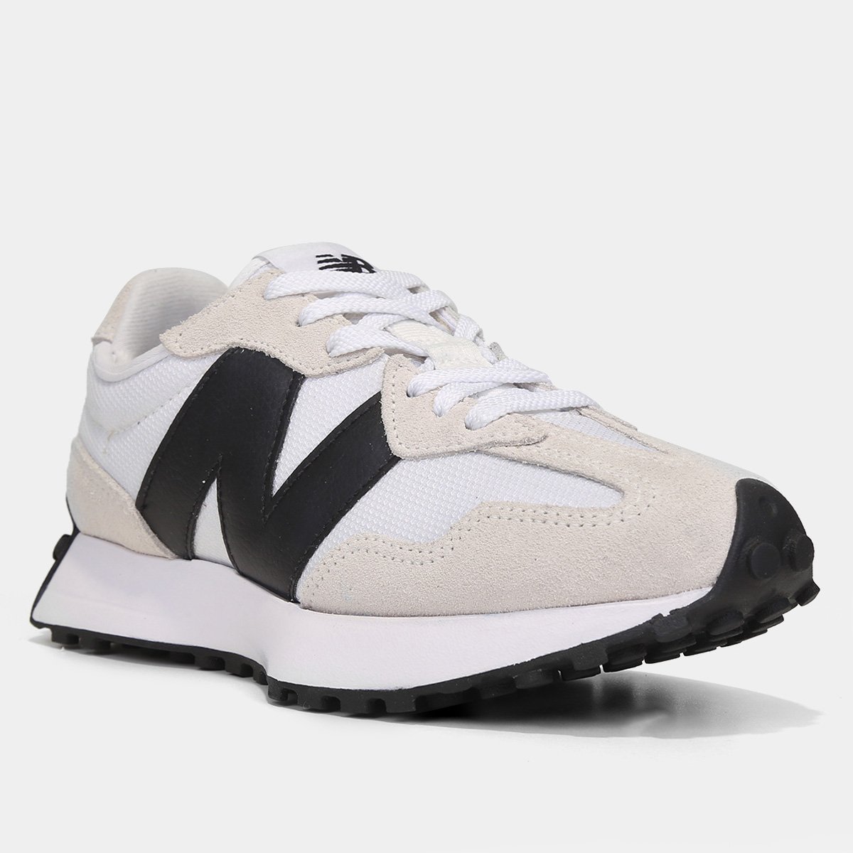 Miniatura Tênis New Balance 327 V1 Off White - 34