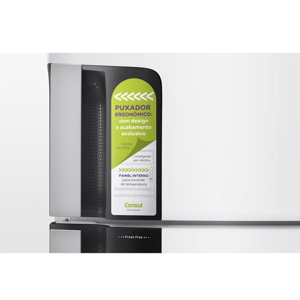 Refrigerador Consul Frost Free Duplex com Espaço Flex 410 Litros Branco 220V CRM50HB 220v