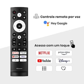 Miniatura Smart TV 65" UHD 4K Mini LED Hisense 65U6N Google TV, Processador com AI, HDR10+, Dolby Atmos, Sports Mode, Game Mode Plus e Compatível com Alexa