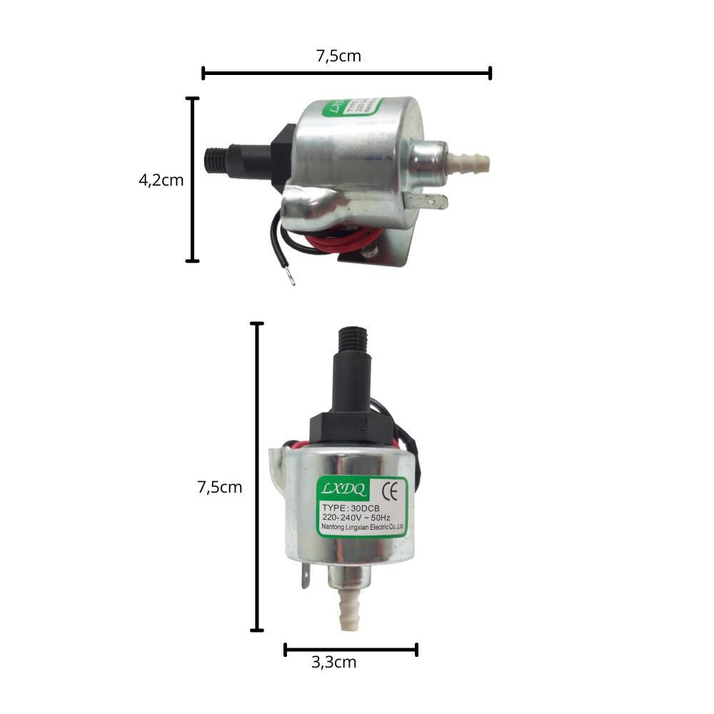 Miniatura Kit Bomba Para Máquina Fumaça 30Dcb 127V+220V