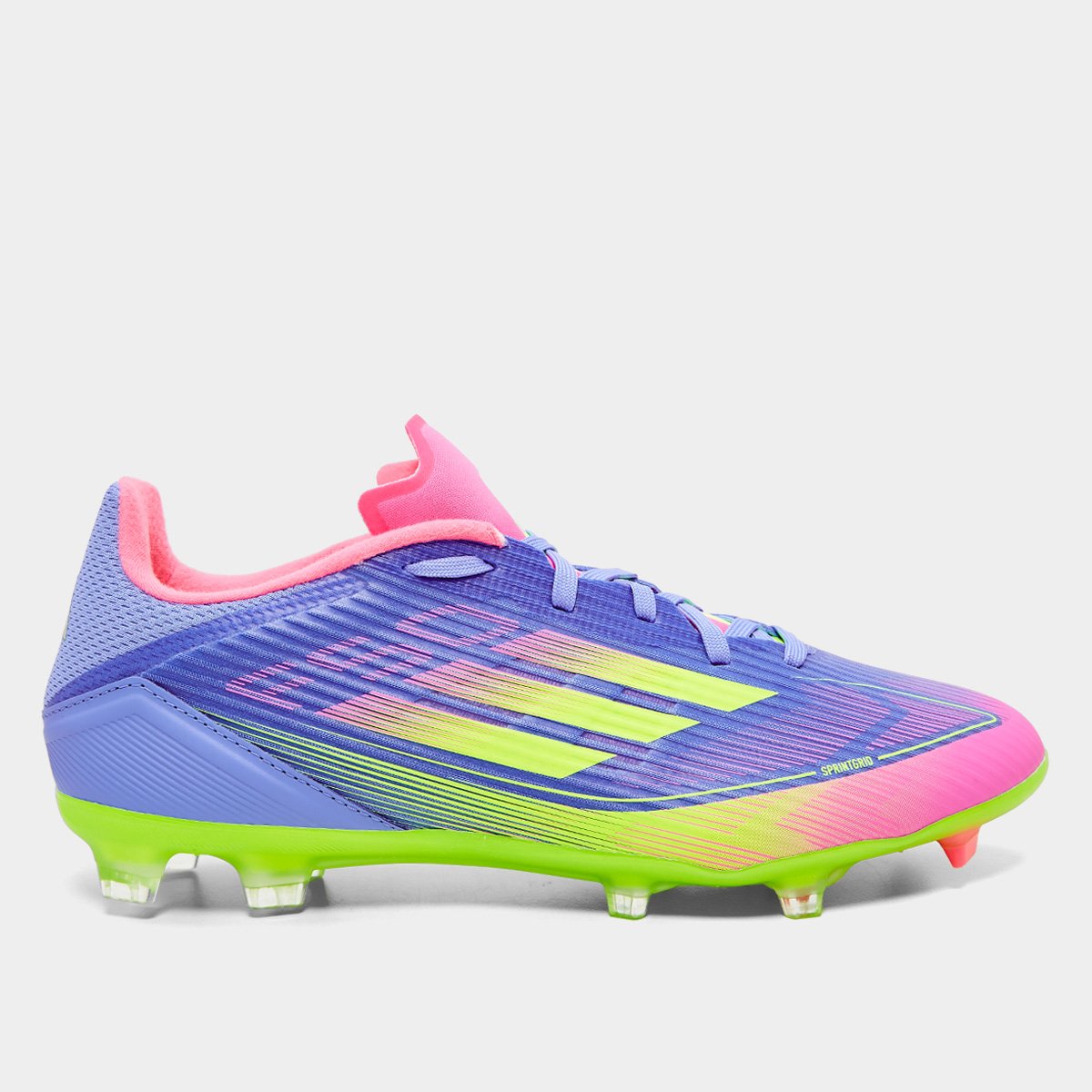 Miniatura Chuteira Campo Adidas F50 League Unissex Azul+Verde - 43