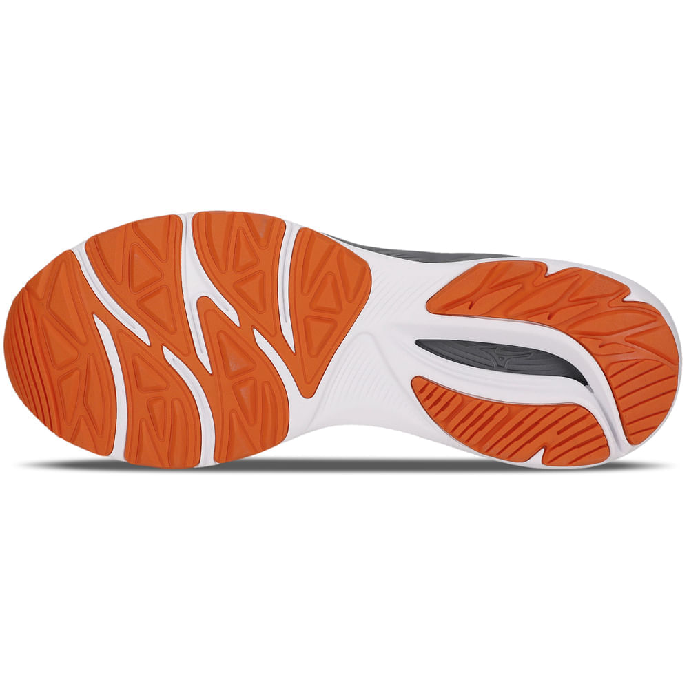 Miniatura Tênis de Corrida Masculino Mizuno Wave Way 4 Cinza - 39