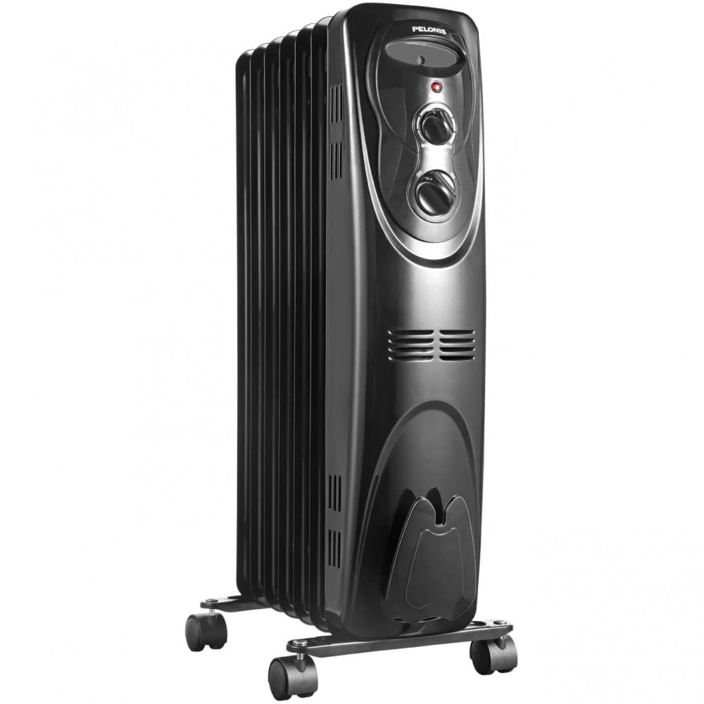 Miniatura PELONIS PHO15A2AGB Aquecedor Elétrico Portátil Silencioso 1 10V6001500W Preto