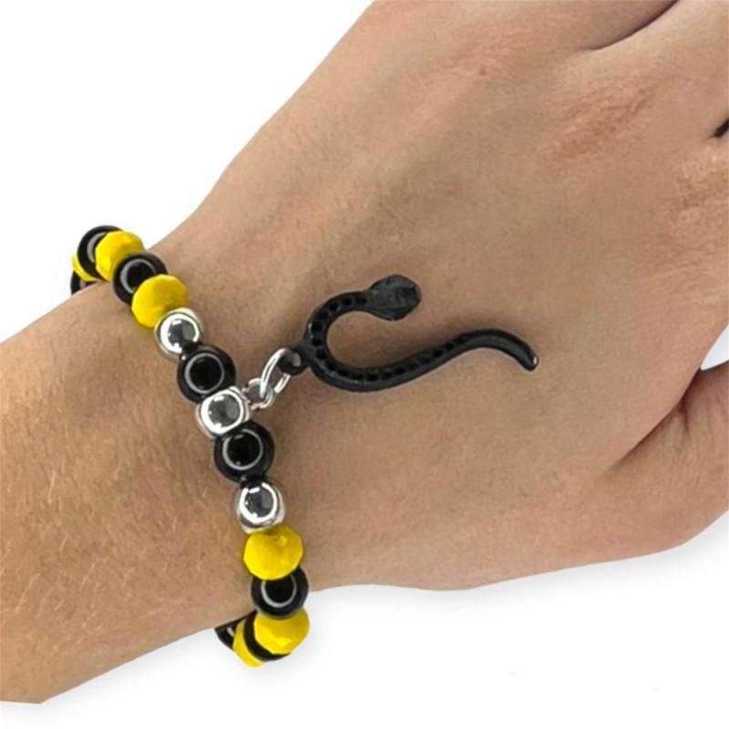 Miniatura Pulseira Oxumare Orixá Umbanda Candomblé - Escolha A Cor