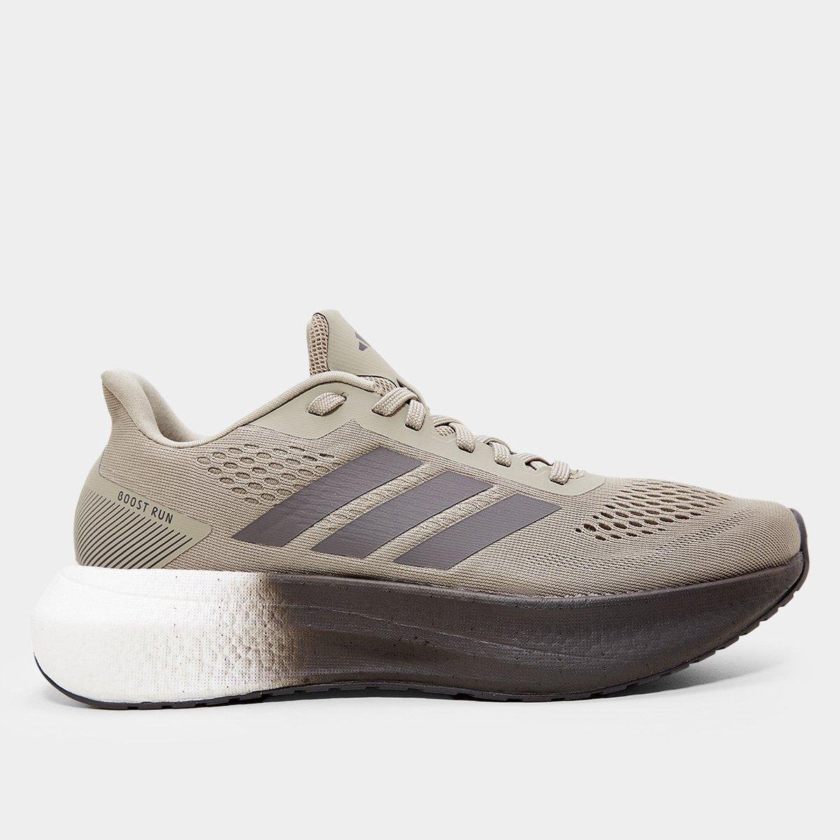 Miniatura Tênis Adidas Boost Run Feminino Cinza+Branco - 34