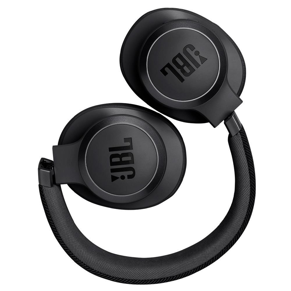 Miniatura Fone de Ouvido Bluetooth JBL Live 770NC Headphone Preto