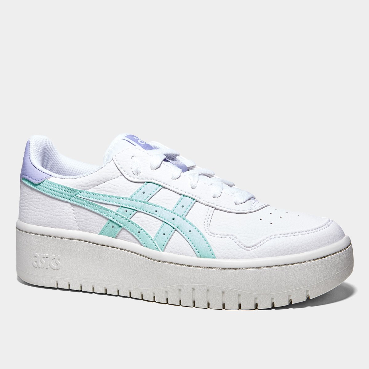 Miniatura Tênis Asics Japan S PF Feminino Branco+Azul Claro - 34