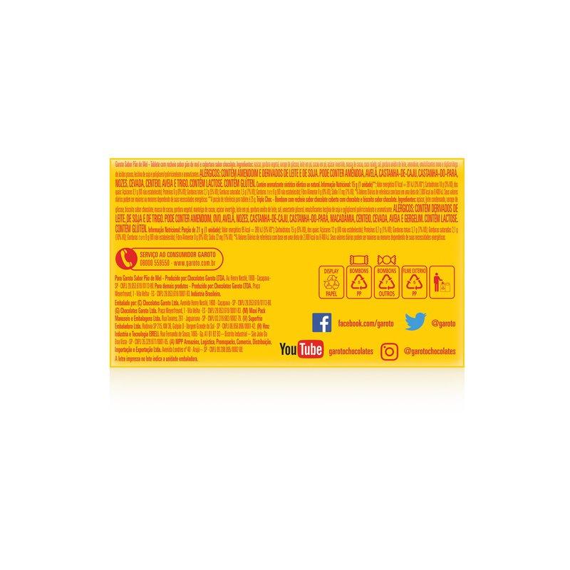 Miniatura Caixa de Bombom Garoto Garotices 250g