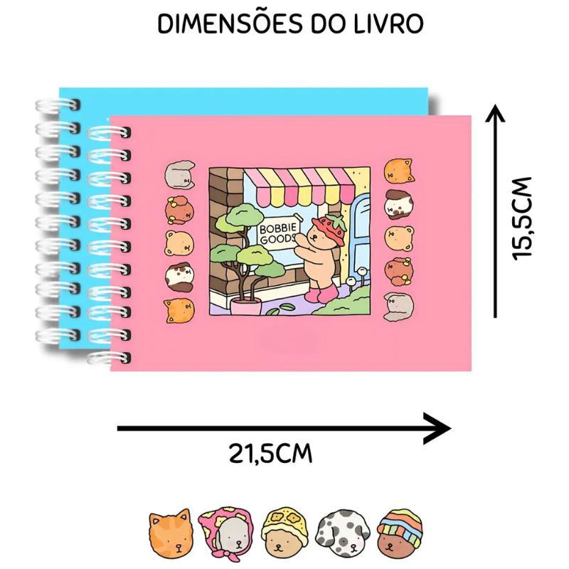 Livro De Colorir Bobbie Goods 50 Páginas Bob Gods Capa Dura